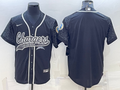 Men's Los Angeles Chargers Black RFLCTV Limited Blank Jerseys