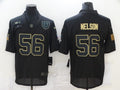 Men's Indianapolis Colts Quenton Nelson #56 Black Game Jerseys