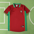 Portugal National Team Home Retro Fan Version 1998 Season Jersey