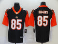 Men's Cincinnati Bengals Tee Higgins #85 Black Game Jerseys