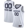 Men's Memphis Grizzlies White 2020/21 Swingman Custom Jerseys - Association Edition