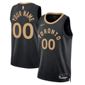 Men's Toronto Raptors Black 2022/23 Swingman Custom Jerseys - City Edition