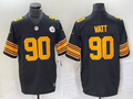 Men's Pittsburgh Steelers T.J. Watt #90 Black Alternate Legend Jerseys