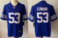 Men's Indianapolis Colts Darius Leonard #53 Blue Game Jerseys