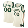 Men's Boston Celtics White 2023/24 Custom Swingman Jerseys - City Edition