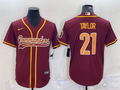 Men's Washington Commanders Sean Taylor #21 Red Game Jerseys Joint Edition