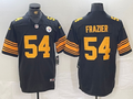 Men's Pittsburgh Steelers Zach Frazier #54 Black Alternate Game Jerseys