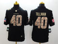 Men's Arizona Cardinals Pat Tillman #40 Black Authentic Game Jerseys