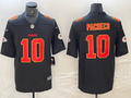 Men's Kansas City Chiefs Isiah Pacheco #10 Black Fashion Game Jerseys