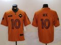 Men's Denver Broncos Bo Nix #10 Brown 2023 Salute To Service Limited Jerseys