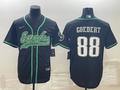 Men's Philadelphia Eagles Dallas Goedert #88 Black Game Jerseys Joint Edition