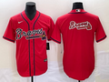 Men's Atlanta Braves Red Replica Team Jerseys