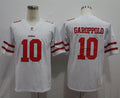 Men's San Francisco 49ers Jimmy Garoppolo #10 White Game Jerseys