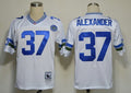 Men's Seattle Seahawks Shaun Alexander Mitchell & Ness White Legacy Replica Jerseys