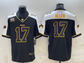 Men's Buffalo Bills Josh Allen #17 Black Player Jerseys