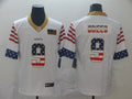 Men's New Orleans Saints Drew Brees #9 White Alternate Game Jerseys