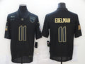 Men's New England Patriots Julian Edelman #11 Black Game Player Jerseys