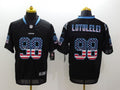 Men's Carolina Panthers Star Lotulelei #98 Black Game Jerseys