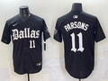 Men's Dallas Cowboys Micah Parsons #11 Black Team Game Player Jersey