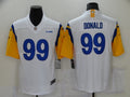 Men's Los Angeles Rams Aaron Donald #99 White Legend Jerseys