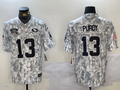 Men's San Francisco 49ers Brock Purdy #13 Arctic Camo 2024 Salute to Service Limited Jerseys