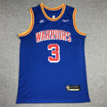 Men's Golden State Warriors Jordan Poole #3 Blue Classic Player Jerseys