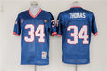 Men's Buffalo Bills Thurman Thomas Mitchell & Ness Blue Legacy Replica Player Jerseys