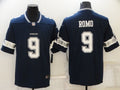 Men's Dallas Cowboys Tony Romo #9 Navy Game Player Jerseys