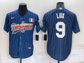 Men's Los Angeles Dodgers Gavin Lux #9 Blue Stitched Jerseys