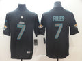 Men's Jacksonville Jaguars Nick Foles #7 Black Game Player Jerseys