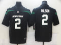 Men's New York Jets Zach Wilson #2 Black Alternate Game Jerseys