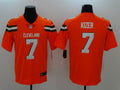 Men's Cleveland Browns DeShone Kizer #7 Orange Game Jerseys