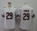 Men's Chicago Bears Tarik Cohen #29 White Player Game Jerseys