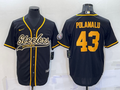 Men's Pittsburgh Steelers Troy Polamalu #43 Black Vapor F.U.S.E. Limited Jerseys