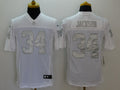 Men's Las Vegas Raiders Bo Jackson #34 White Game Player Jerseys