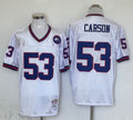 Men's New York Giants Harry Carson Mitchell & Ness White Legacy Replica Jerseys