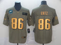 Men's Philadelphia Eagles Zach Ertz #86 Brown Game Player Jerseys