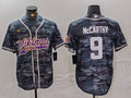Men's Minnesota Vikings J.J. McCarthy #9 Grey Camouflage Game Jerseys