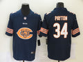 Men's Chicago Bears Walter Payton #34 Navy Game Jerseys
