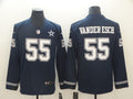 Men's Dallas Cowboys Leighton Vander Esch #55 Navy Player Game Jerseys