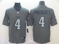 Men's Dallas Cowboys Dak Prescott #4 Gray Player Game Jerseys