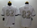 Men's Baltimore Ravens Torrey Smith #82 White Game Jerseys
