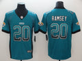 Men's Jacksonville Jaguars Jalen Ramsey #20 Teal Game Player Jerseys