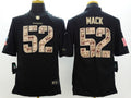 Men's Las Vegas Raiders Khalil Mack #52 Black Alternate Game Jerseys