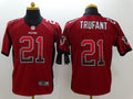 Men's Atlanta Falcons Desmond Trufant #21 Red Game Jerseys