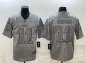 Men's Philadelphia Eagles A.J. Brown #11 Gray Player Jerseys