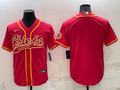 Men's Kansas City Chiefs Red Blank Jerseys