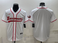 Men's Tampa Bay Buccaneers White Blank Jerseys