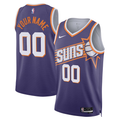 Men's Phoenix Suns Purple Swingman Custom Jerseys - Icon Edition