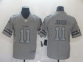 Men's Atlanta Falcons Julio Jones #11 Gray Game Jerseys